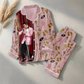 Elvis Presley Satin Pajama Set with Piping – HOATT20858