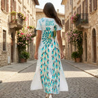 Elvis Presley Short Sleeve Maxi Dress – HOATT19394