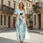 Elvis Presley Short Sleeve Maxi Dress – HOATT19394