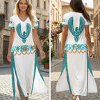 Elvis Presley Short Sleeve Maxi Dress – HOATT20892