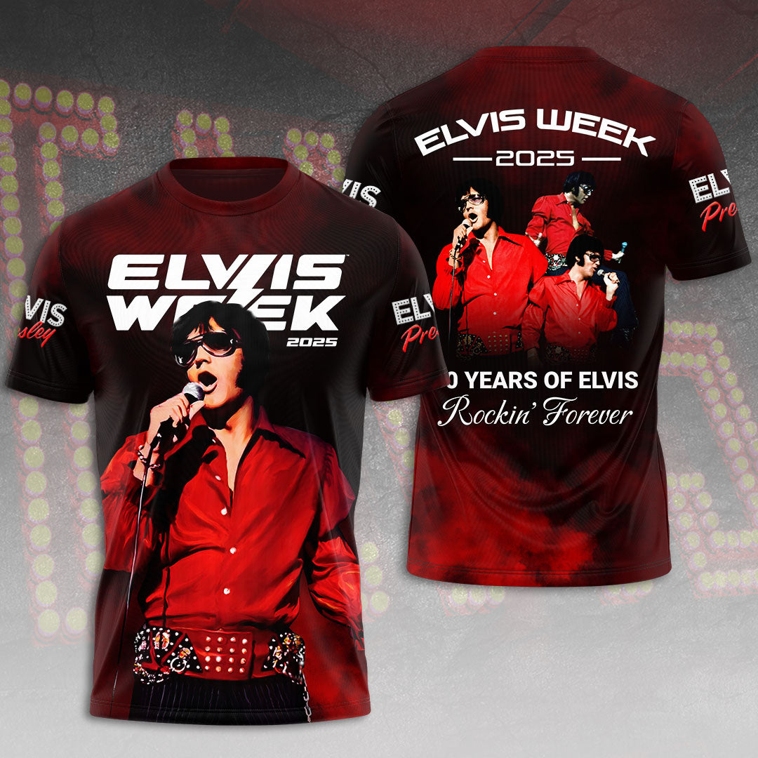 Elvis Presley 3D Sleeveless Down Jacket – ANHNV 2036