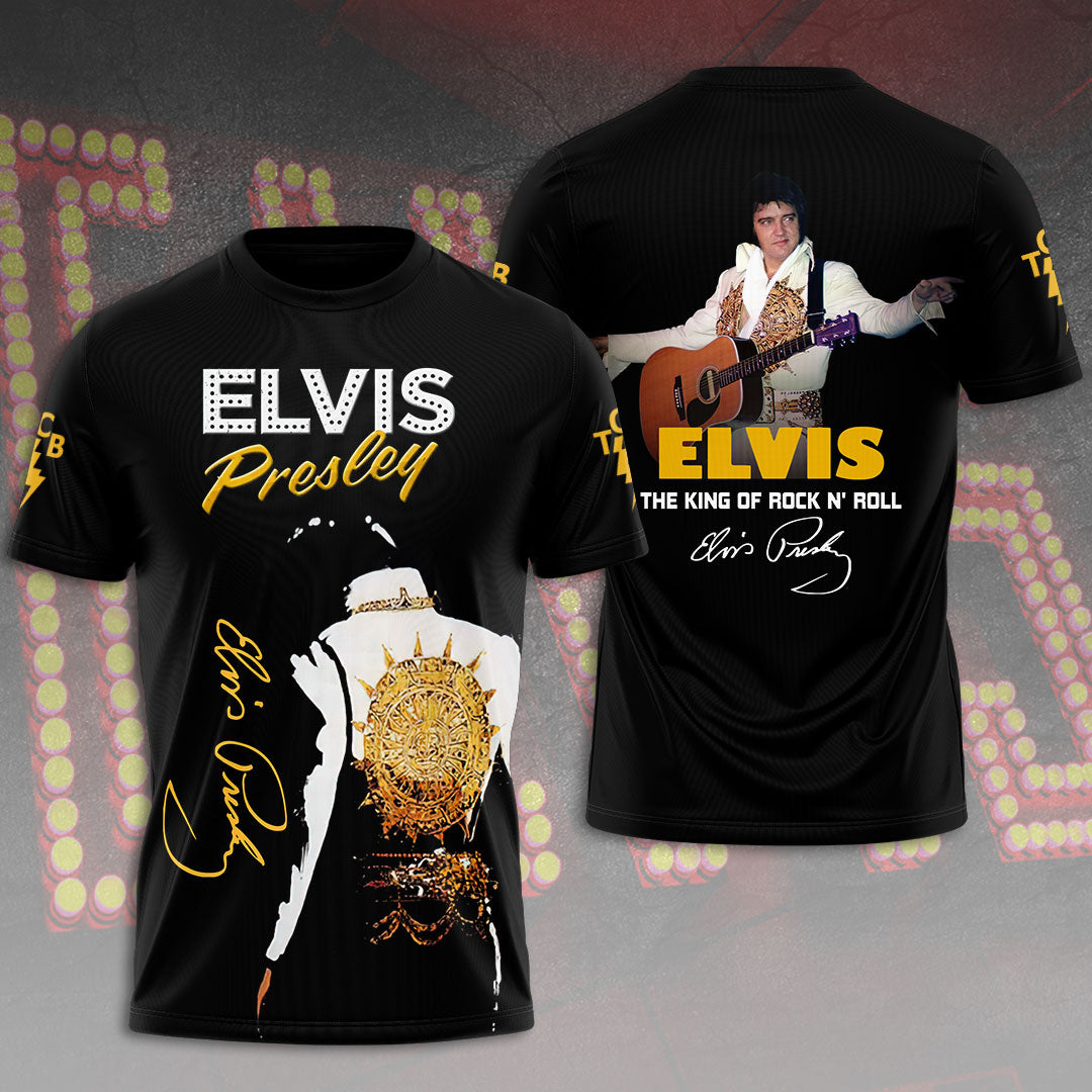 Elvis Presley Black Stainless Steel Watch – GNE 252
