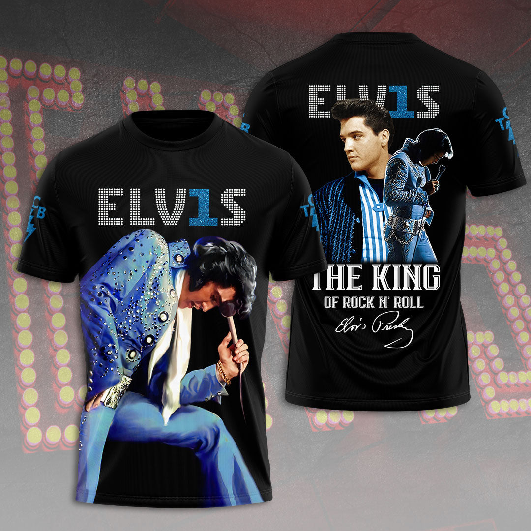 Elvis Presley 3D Engraved Ring – HOATT18318