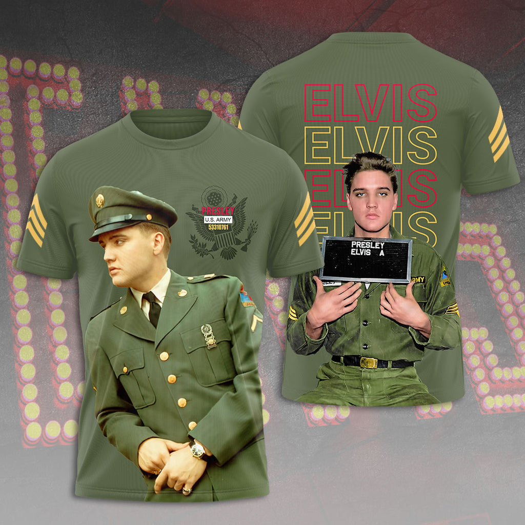 Elvis Presley Custom shape 2-sided Acrylic Car Ornament – TMTHU6243