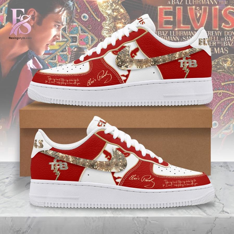Elvis Presley TCB Air Force Shoes