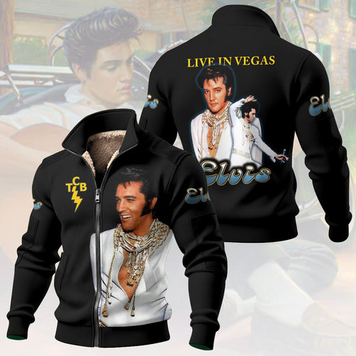 Elvis Presley Thick Knit Fleece Jacket – HOATT16380