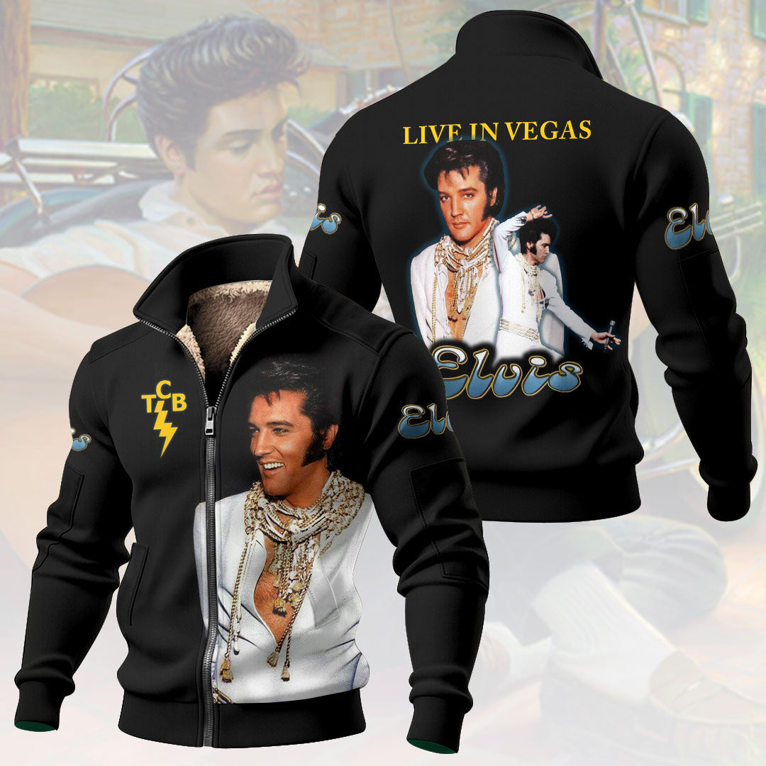 Elvis Presley Short Sleeve Button-Down Shirt – HOATT 2166