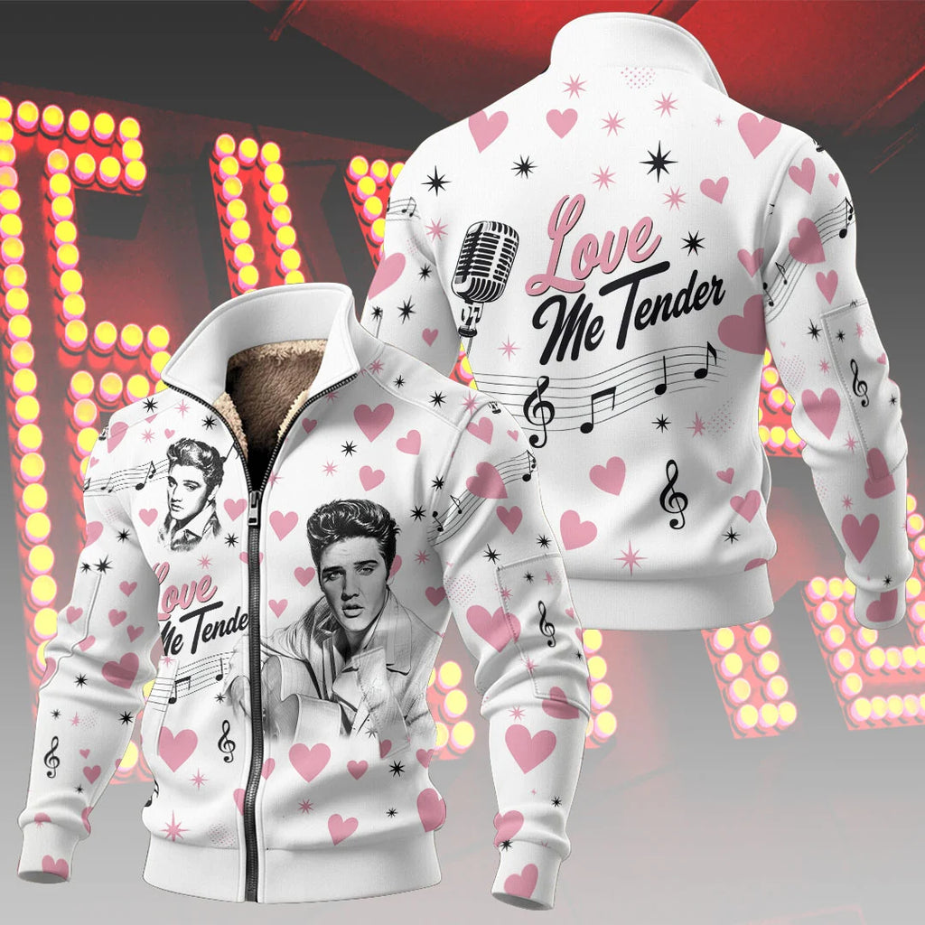 Elvis Presley Thick Knit Fleece Jacket – HOATT21262