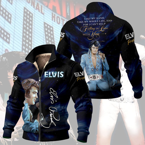 Elvis Presley Thick Knit Fleece Jacket – MAITM14101