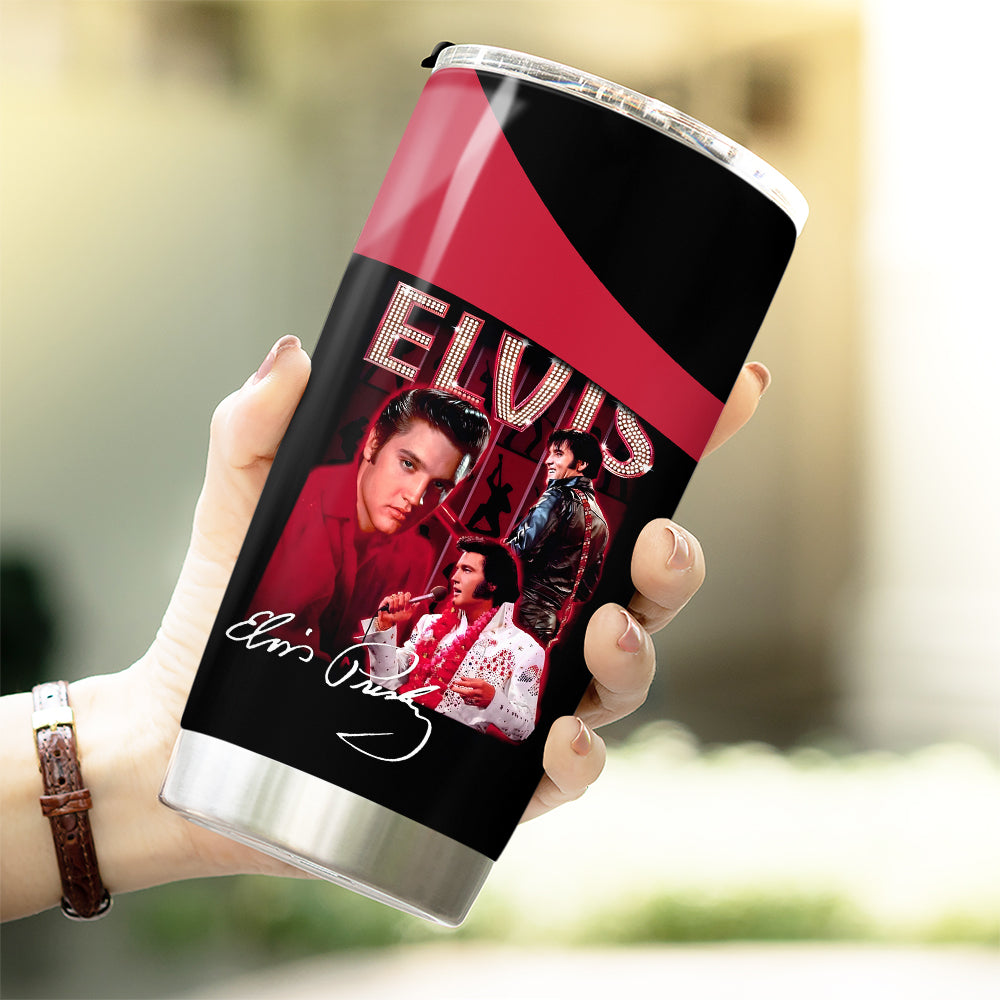 Personalized Elvis Presley Tumbler Cup – HUANNM 4599