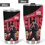 Personalized Elvis Presley Tumbler Cup – HUANNM 4599