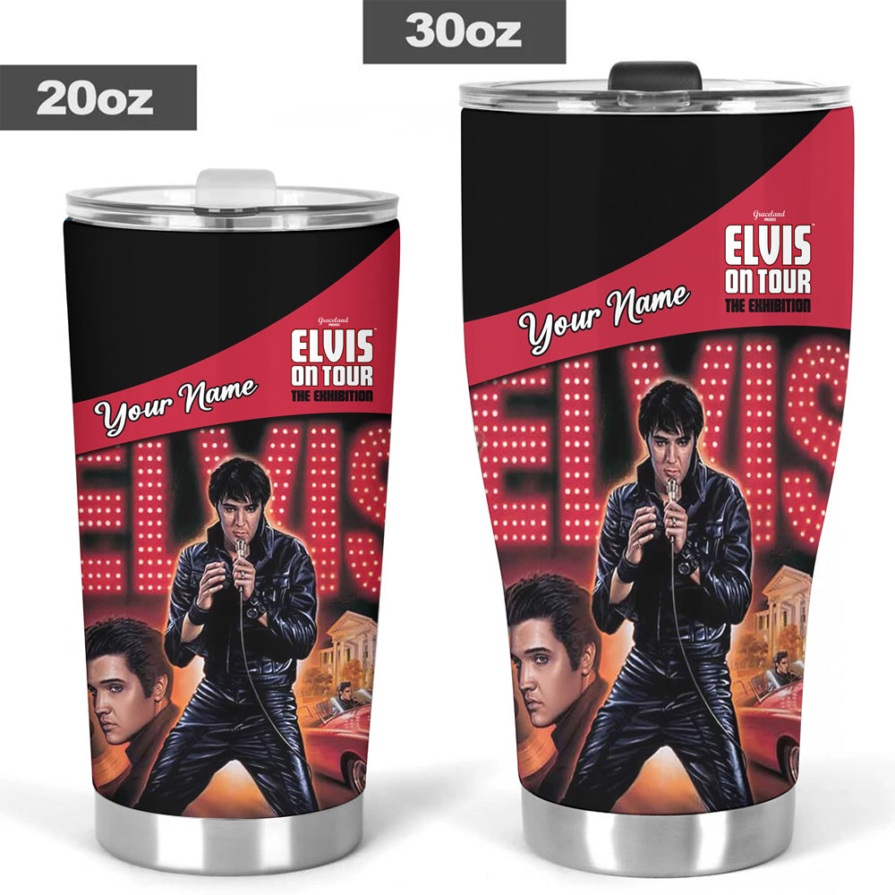 Personalized Elvis Presley Tumbler Cup – HUANNM 4599