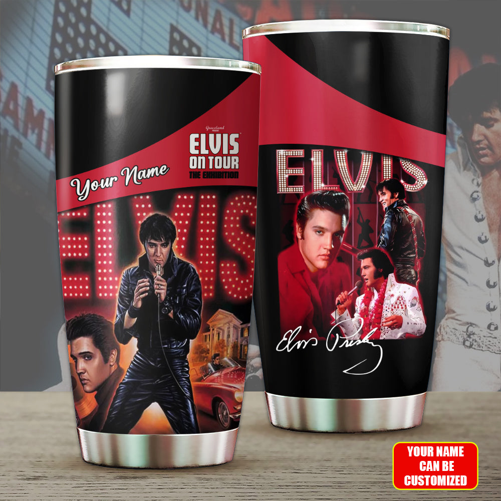 Personalized Elvis Presley Tumbler Cup – HUANNM 4599