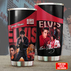 Personalized Elvis Presley Tumbler Cup – HUANNM 4599