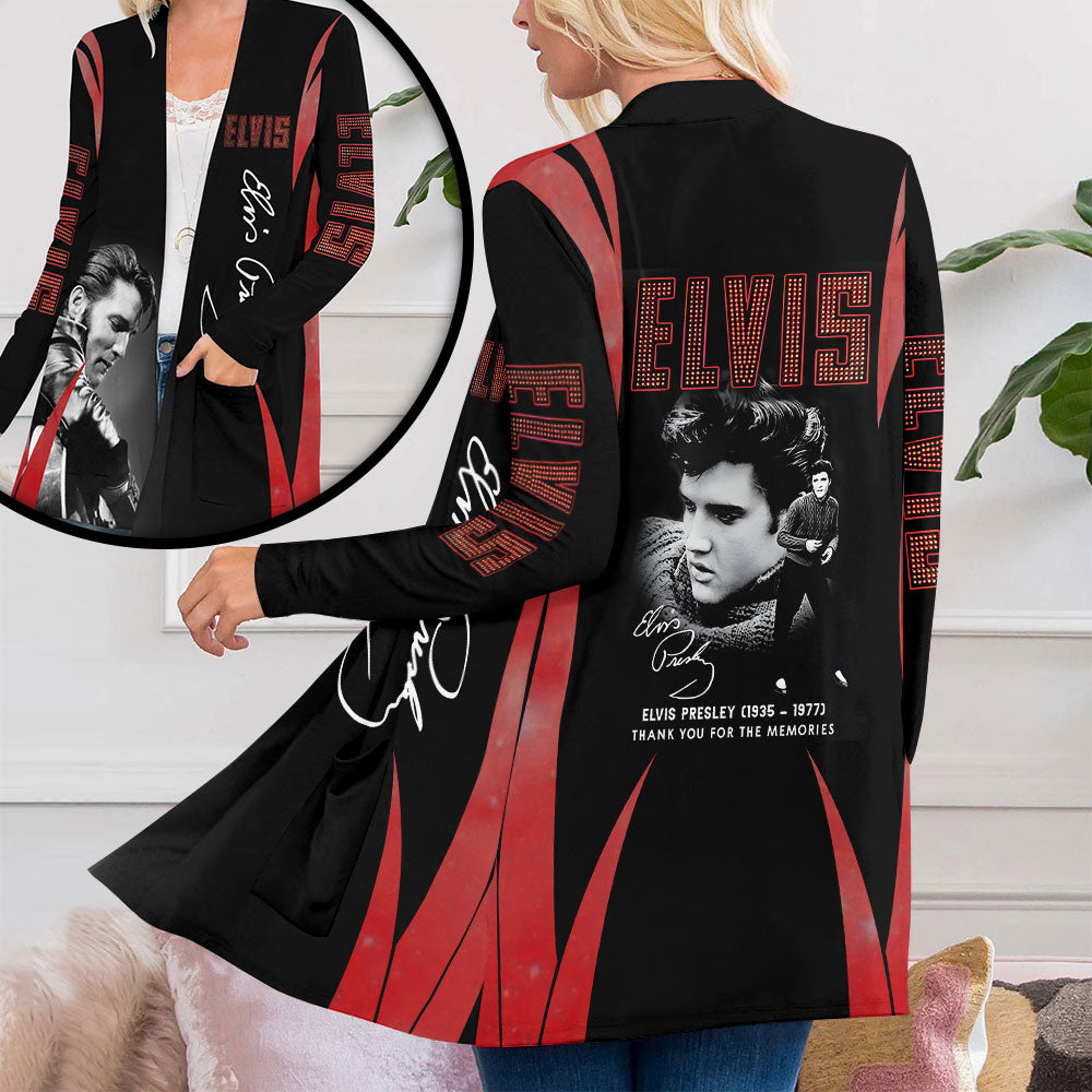 Elvis Presley Short Sleeve Button-Down Shirt – HOATT 2166