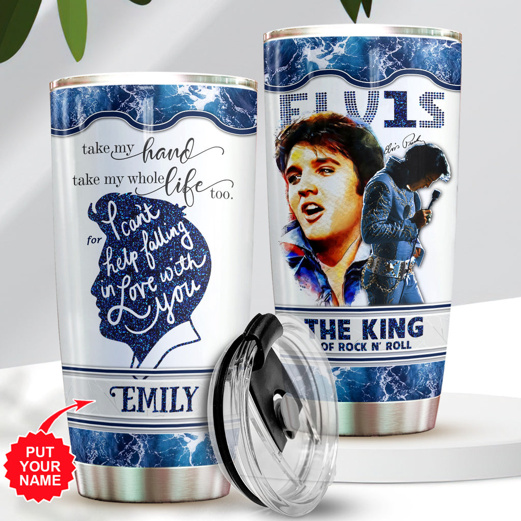 Personalized Elvis Presley Tumbler Cup – VANDH 188