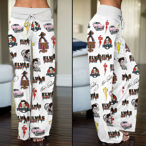 Elvis Presley High-Waisted Straight-Leg Trousers – VANDH 3213