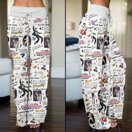 Elvis Presley High-Waisted Straight-Leg Trousers 1- VANDH 695