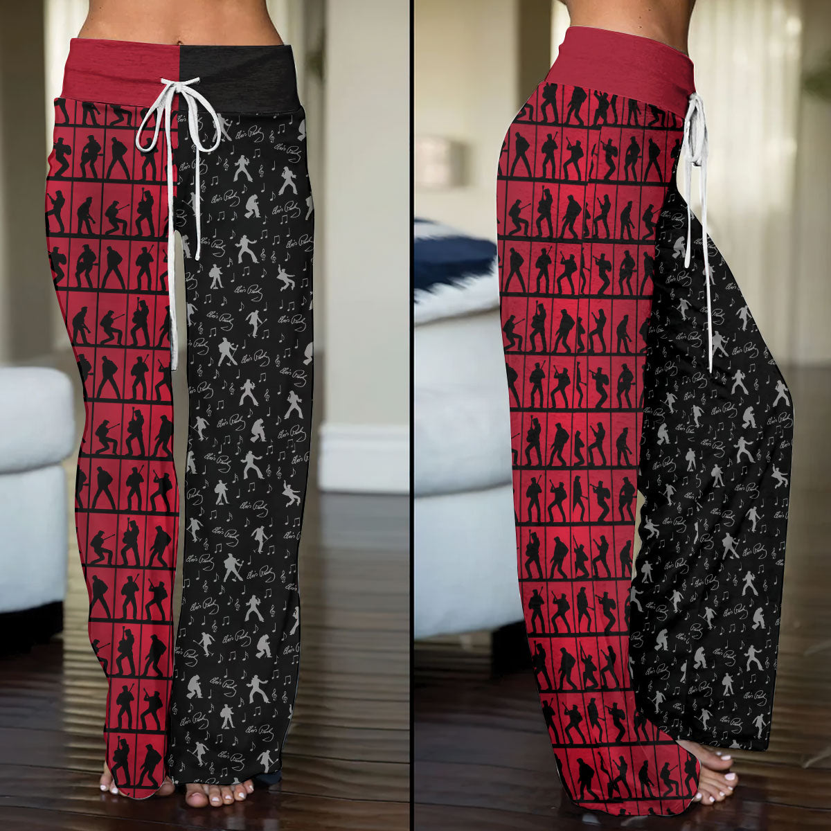 Elvis Presley High-Waisted Straight-Leg Trousers – VANDH 699