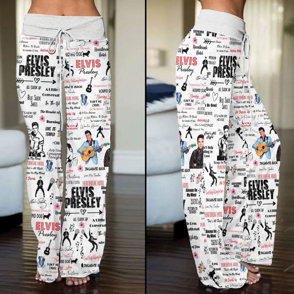 Elvis Presley High-Waisted Straight-Leg Trousers – VANDH 708
