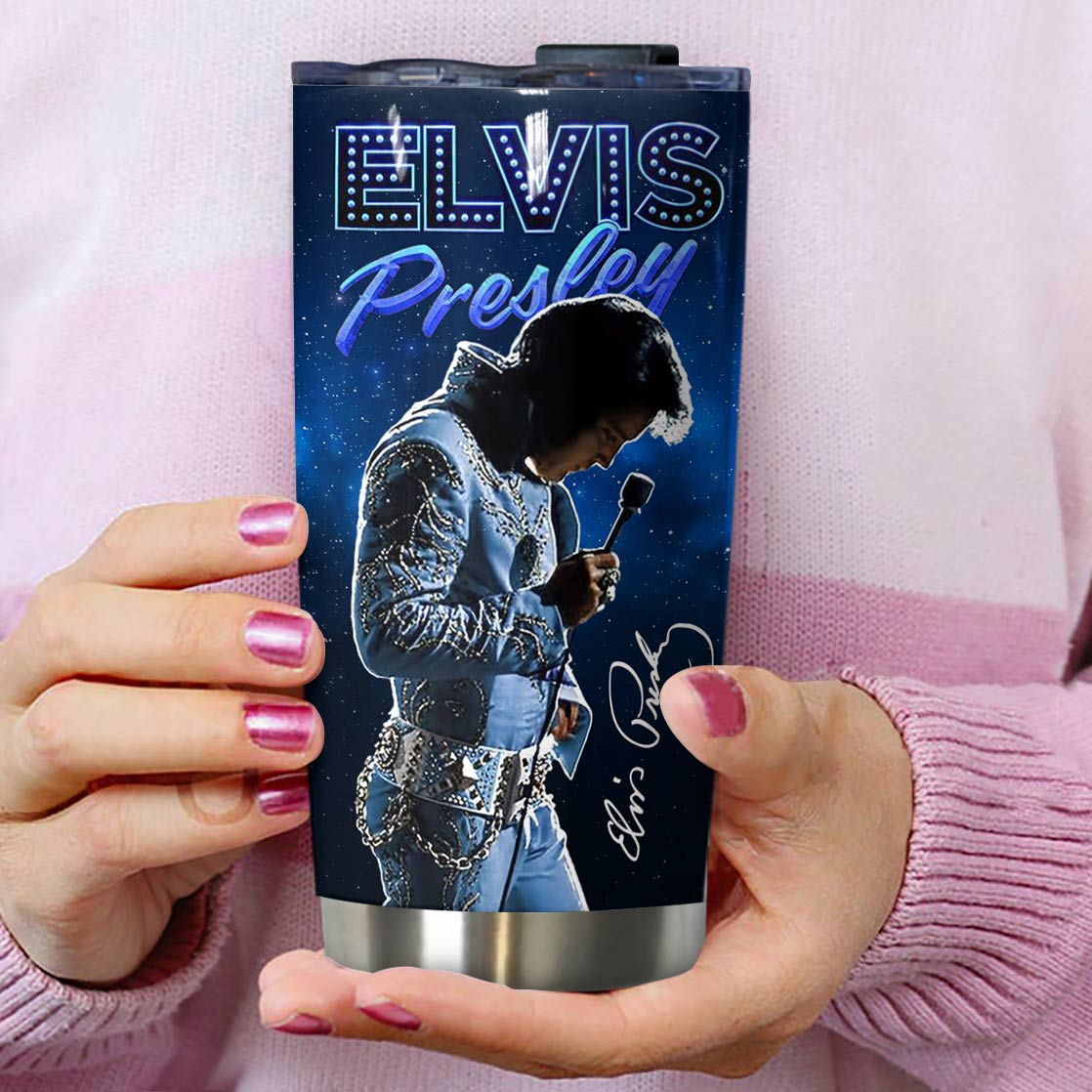 Personalized Elvis Presley Tumbler Cup – VANDH 263