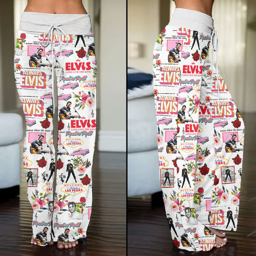 Elvis Presley High-Waisted Straight-Leg Trousers – VANDH 3346