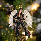 Elvis Presley Custom Shape 2-side Printed Acrylic Ornament – HOATT20847