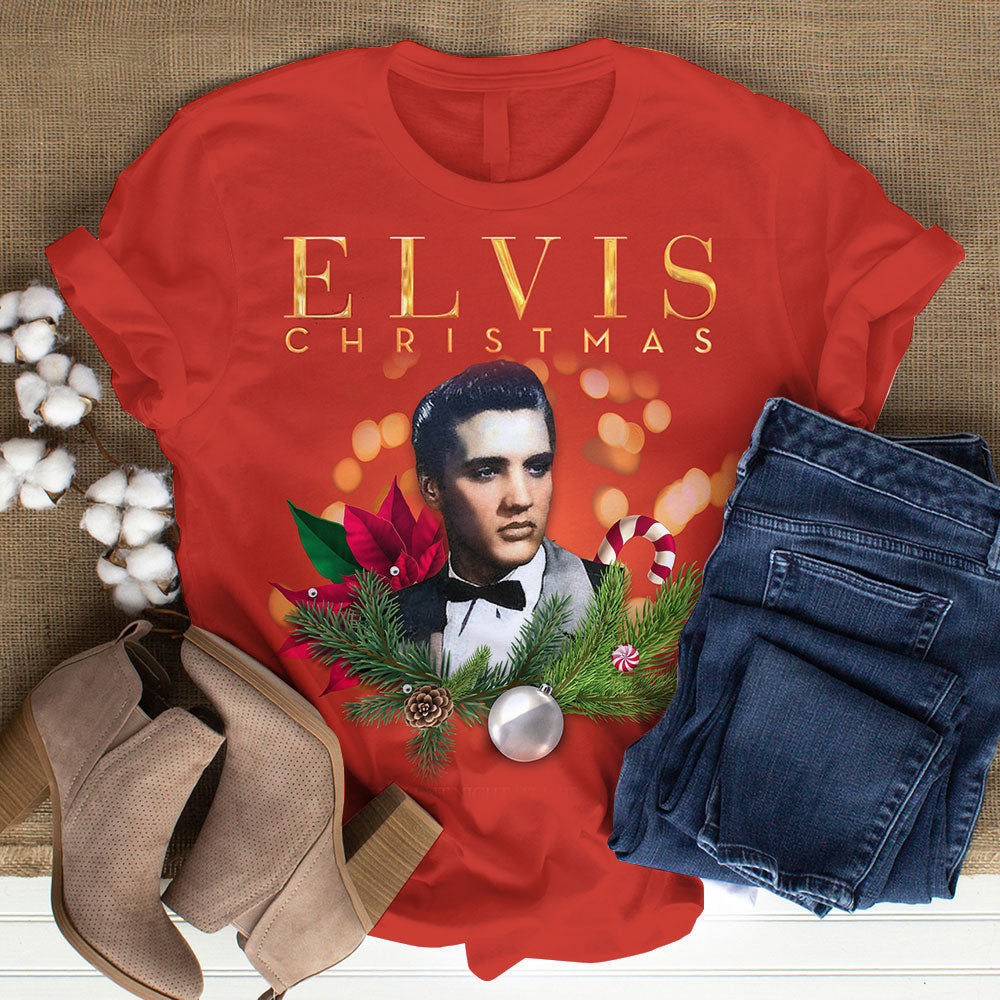 Elvis Presley Short Sleeve Button-Down Shirt – NGHIAVT 0002