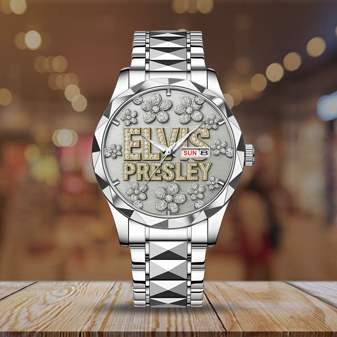 Elvis Presley Alloy Luxury Quartz Watch – GNE4215