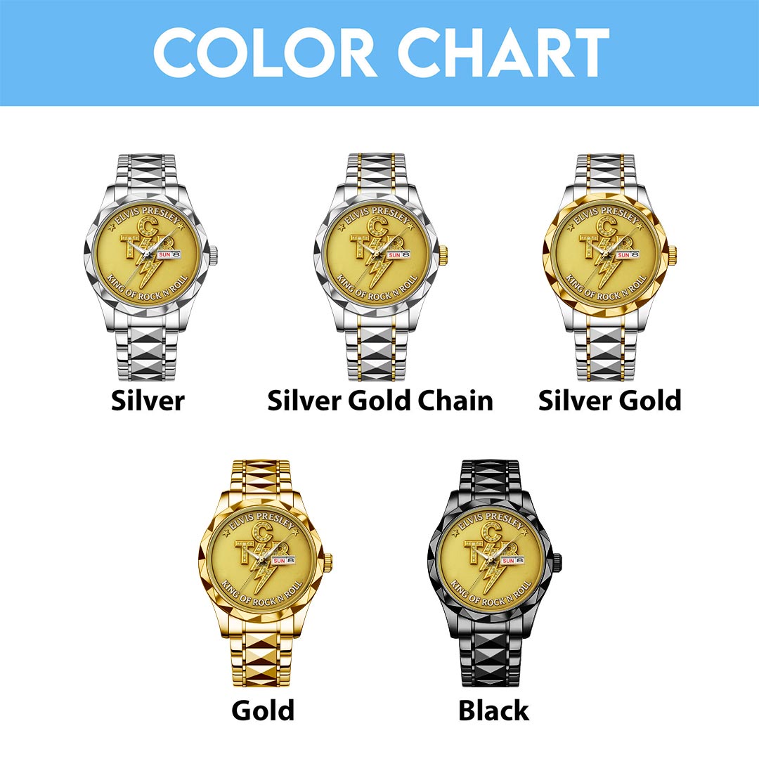 Elvis Presley Alloy Luxury Quartz Watch – HOATT13851