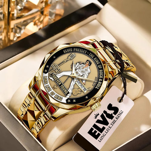 Elvis Presley Alloy Luxury Quartz Watch – TANTN19113
