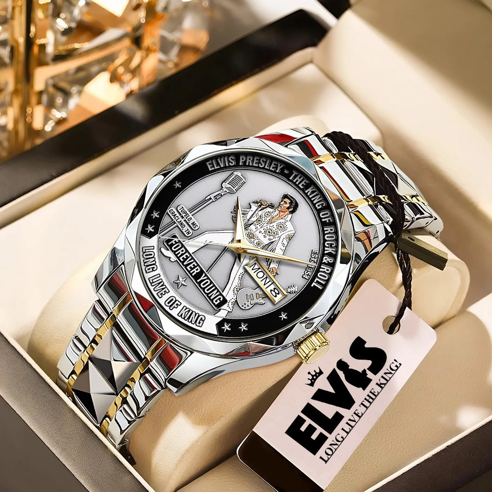 Elvis Presley Alloy Luxury Quartz Watch – TANTN19115