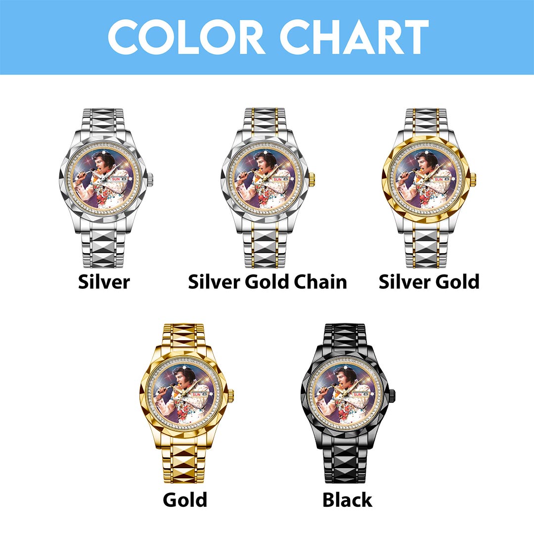 Elvis Presley Alloy Luxury Quartz Watch – HOATT14161