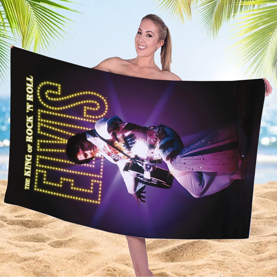Elvis Presley Rectangle Beach Towel – HOATT16832
