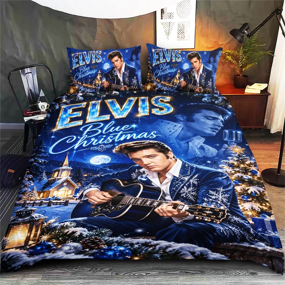 Elvis Presley 3-Piece Duvet Bedding Set – TANTN26012