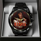 Elvis Presley Alloy Luxury Quartz Watch – HOATT 11413