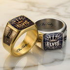 Elvis Presley 3D Engraved Ring – TANTN23233