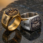 Elvis Presley 3D Engraved Ring – TANTN23233