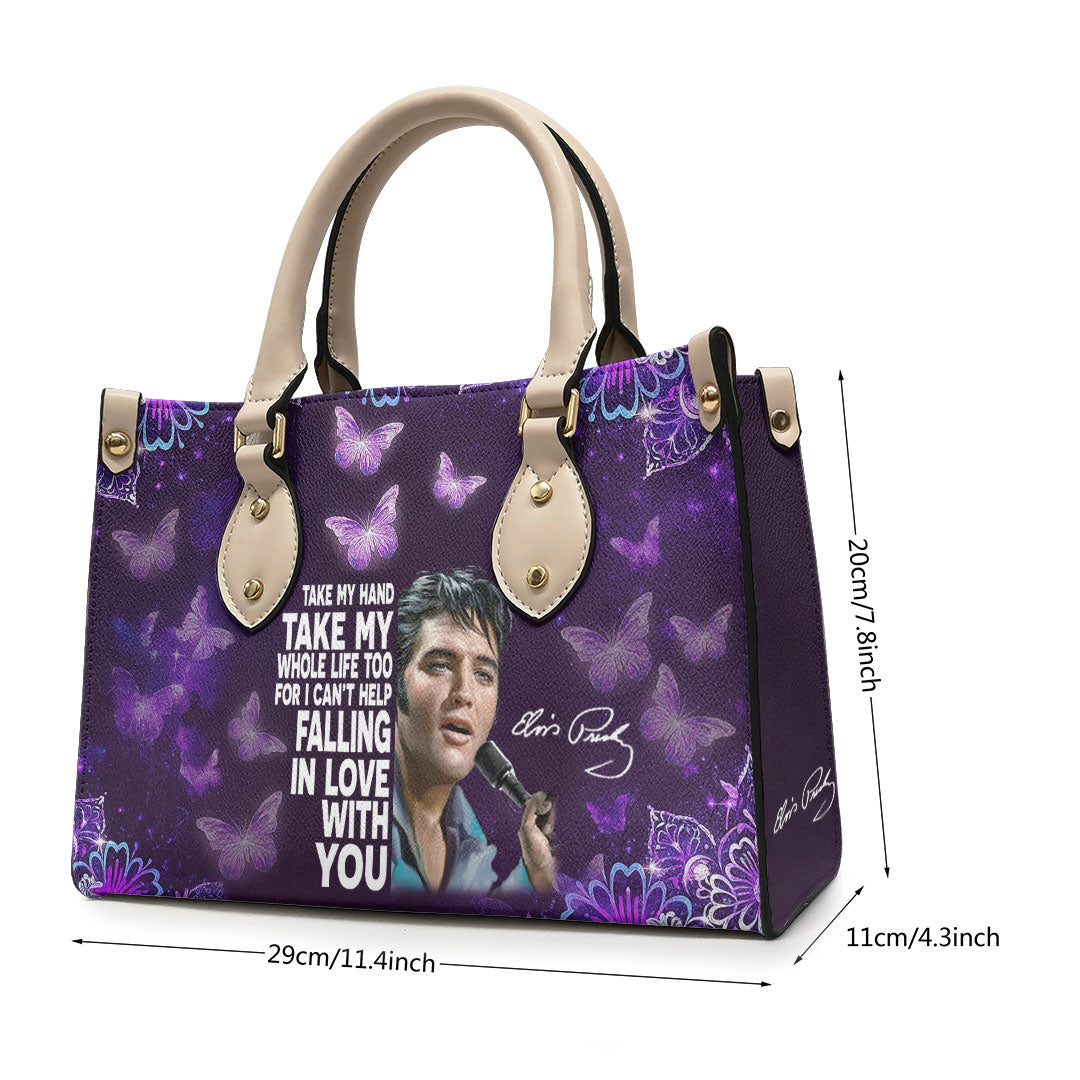 Elvis Presley Leather Handbag – TMTHU584