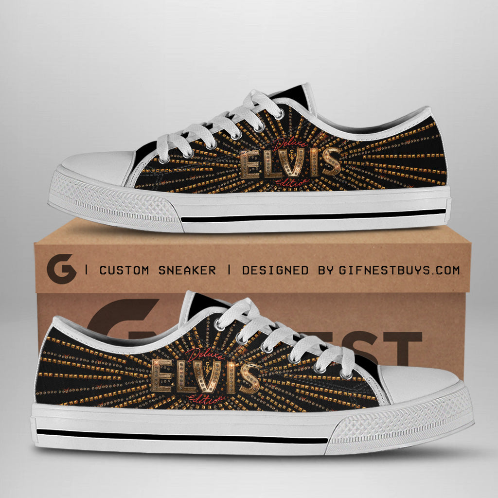 Elvis Presley Low Top Canvas Shoes – TANTN 6300