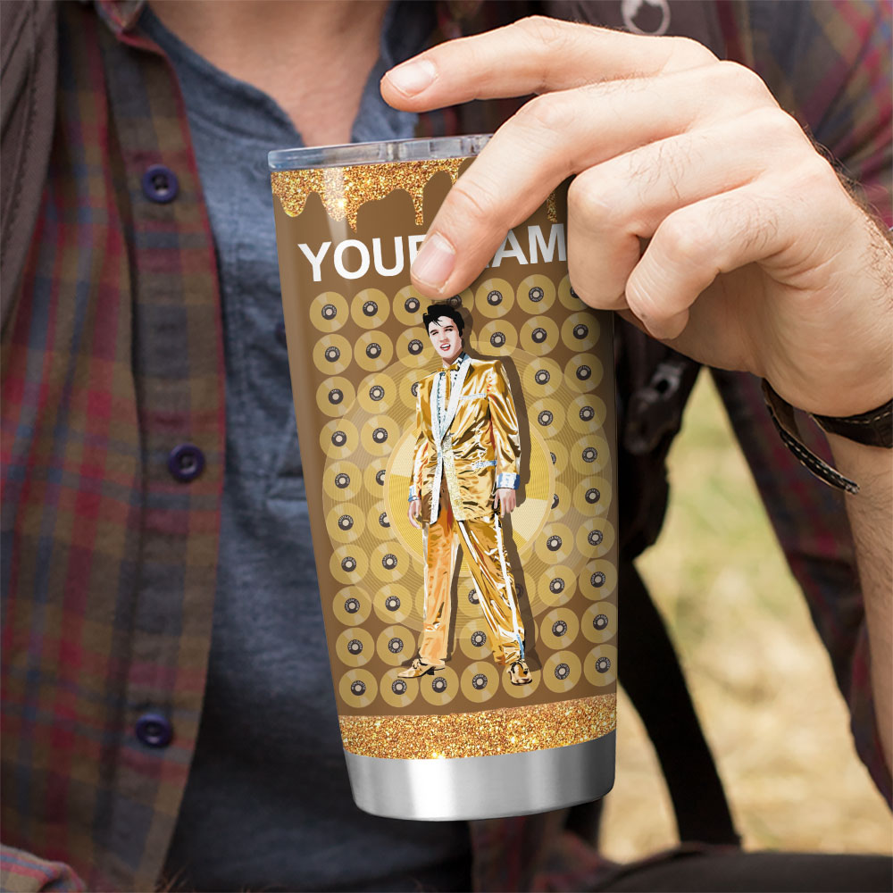 Personalized Elvis Presley Tumbler Cup – GNE 138