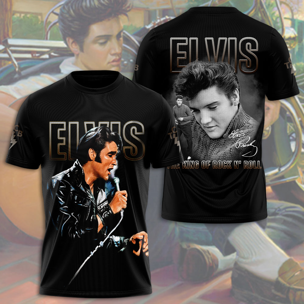 Elvis Presley 3D Sleeveless Down Jacket – TANTN 9127