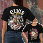 Elvis Presley Custom Shape 2-sided Keychain – HOATT 8981