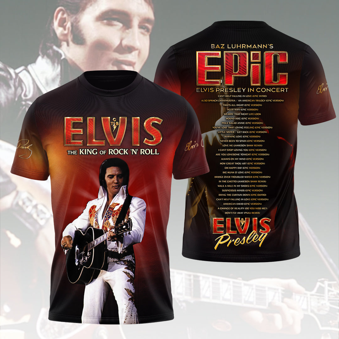 Elvis Presley Custom Shape 2-sided Acrylic Car Ornament – GNE 332