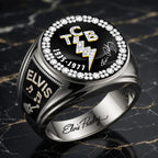 Elvis Presley 3D Engraved Ring – HOATT18261