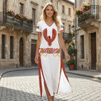 Elvis Presley Short Sleeve Maxi Dress – HOATT20895