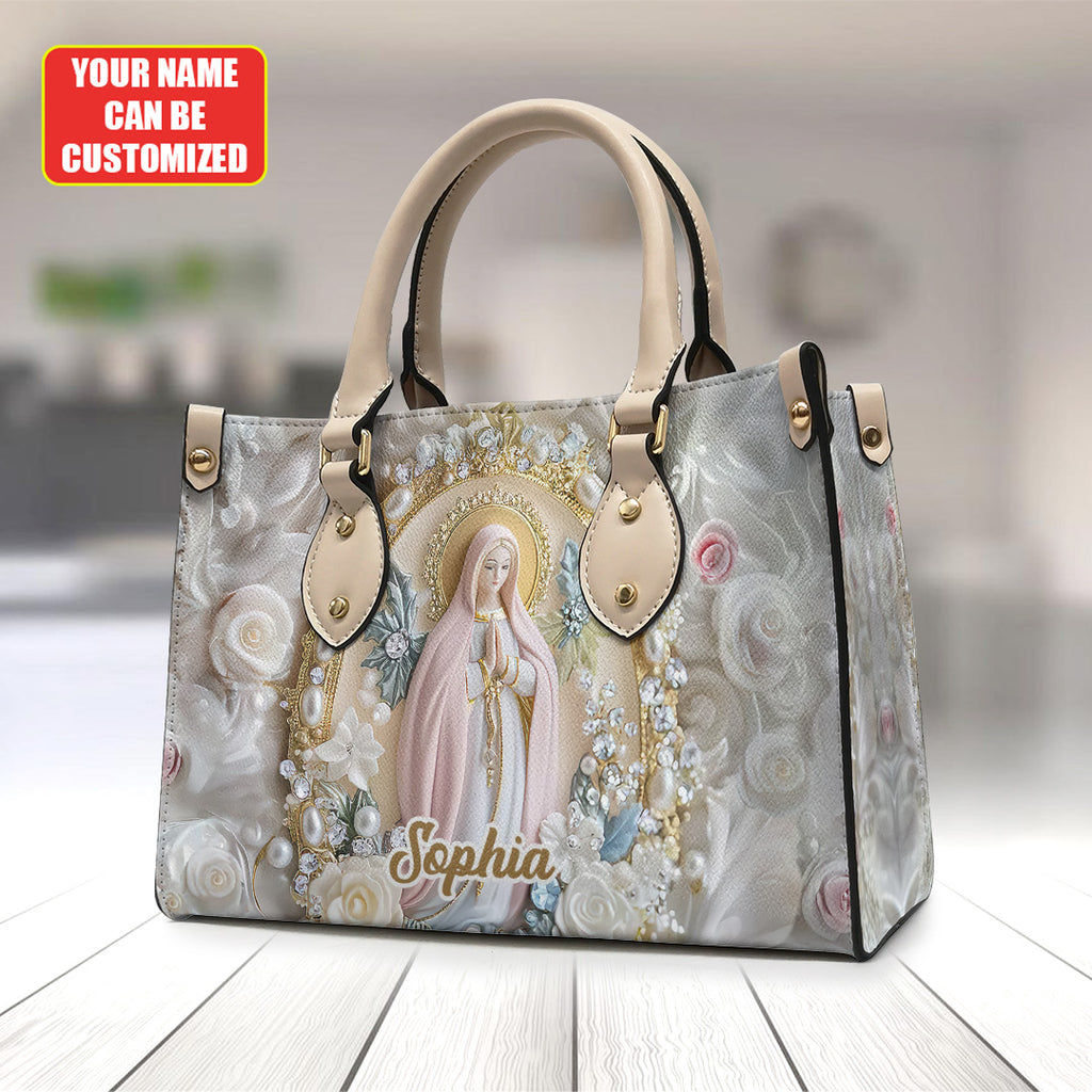 Personalized Eternal Faith Leather Handbag – TANTN15408