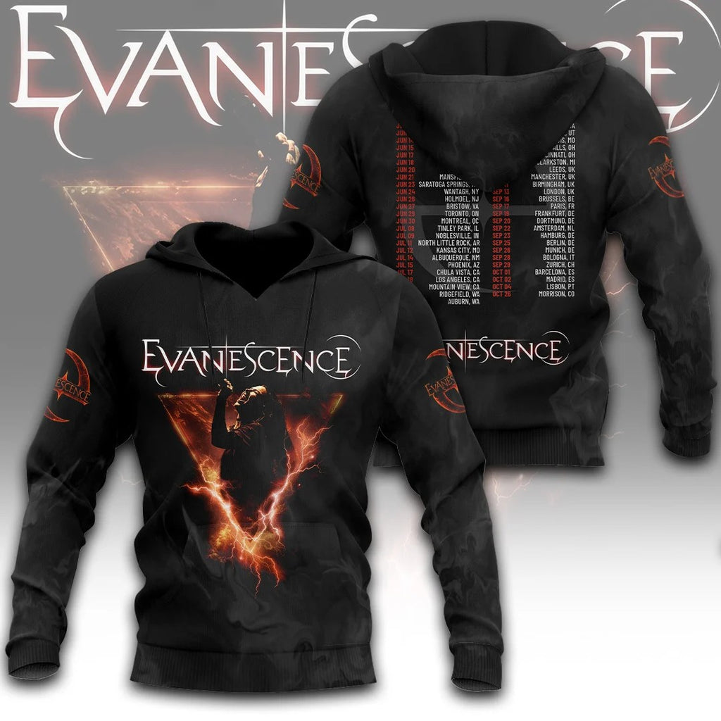 Evanescence Tour 2026 3D Apparel – TANTN25518
