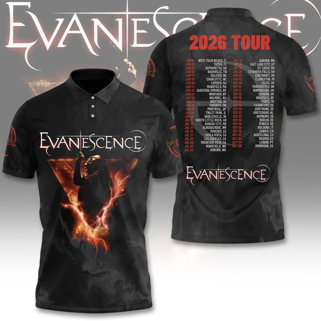 Evanescence Tour 2026 3D Apparel – TANTN25518