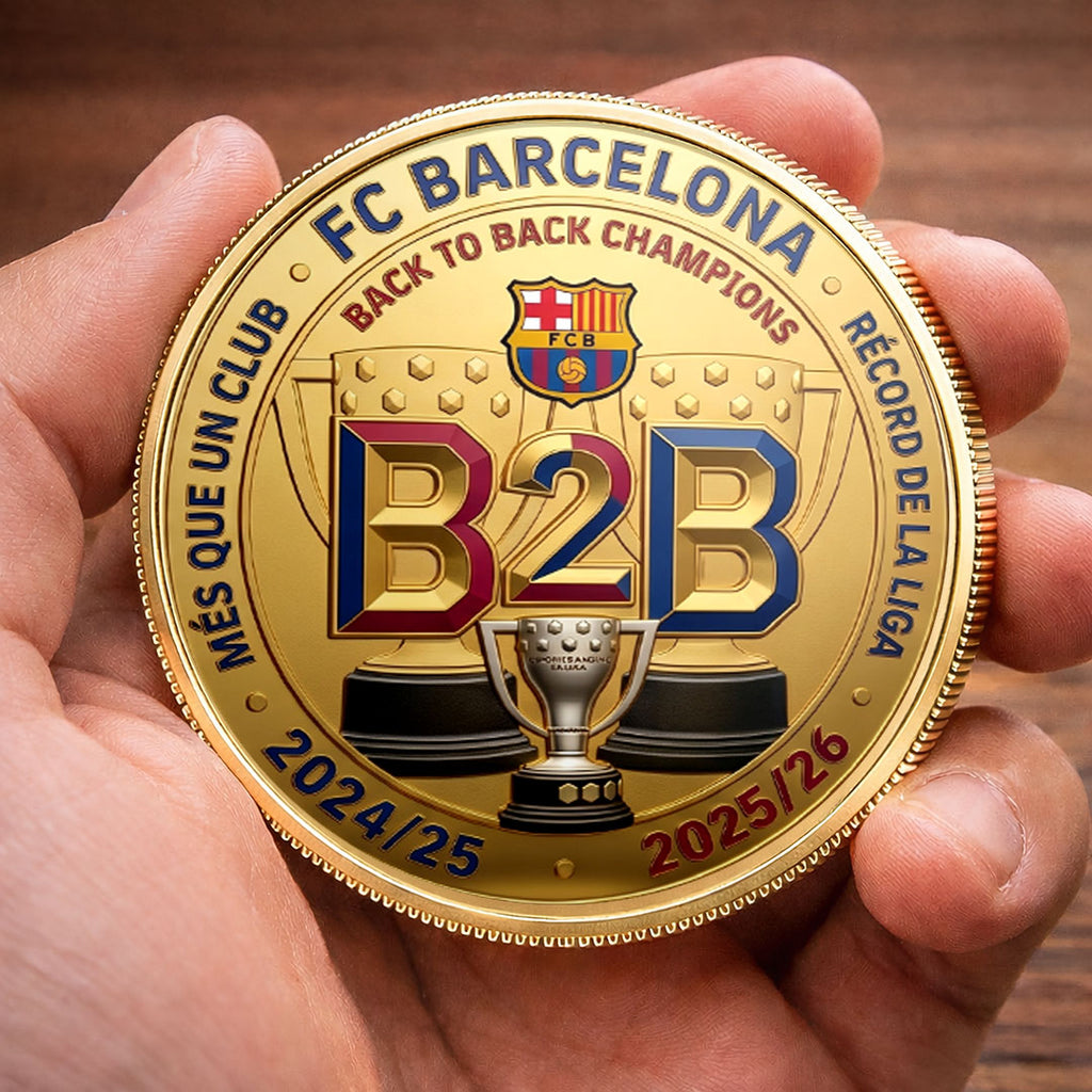 FC Barcelona LaLiga Winners 25/26 Commemorative Coin – TMTHU6034